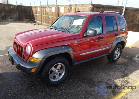 2006 Jeep Liberty Sport from USA, damaged, VIN 1J4GL48K66W167076